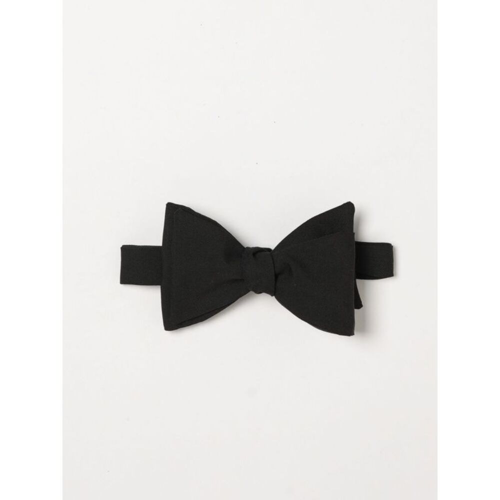 Lardini Men Shaved Mohair Wool Bow Tie Lardini